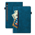 Чохол для Samsung Galaxy Tab S10 FE+ Plus, Classic, з місцем для стилуса, м'яти