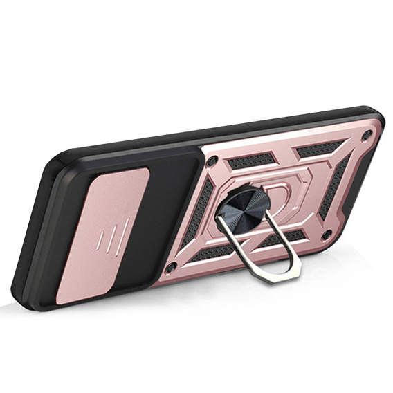 Чехол NOX Camera Slide Realme 11 Pro 5G / 11 Pro+ 5G, CamShield Slide, розовый rose gold