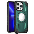 Чехол для iPhone 12 Pro Max, Heavy Duty, для MagSafe, зелёный
