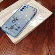 Чохол для Samsung Galaxy S21 FE, Glitter Flower, м'яти