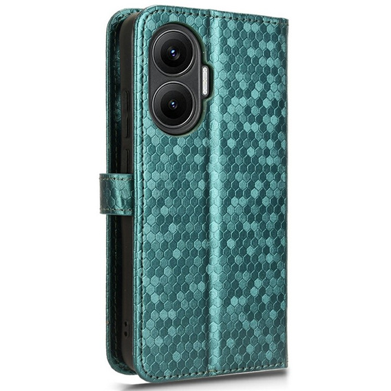 Чехол-флип с ромбом для Xiaomi Poco F7 5G