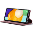 Чехол CASEME для Samsung Galaxy A53 5G, Leather Wallet Case, красный