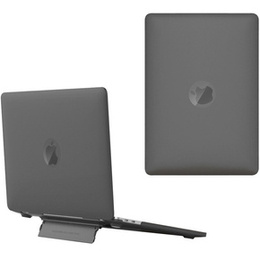 Чехол Hard Case MacBook Air 13 2018 2019 2020 A1932, A2179, A2337, Black