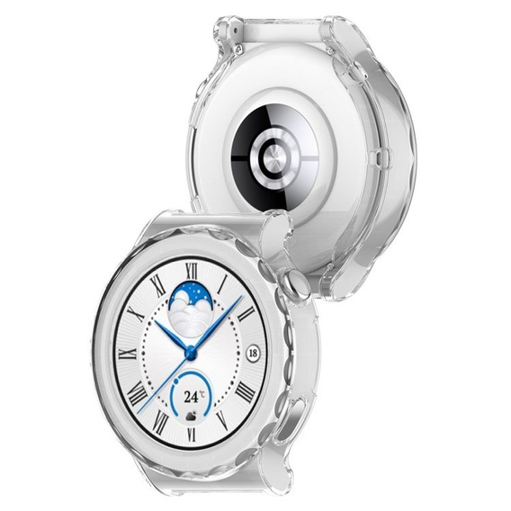 Чехол из TPU для Huawei Watch GT 3 Pro 43мм, Transparent 