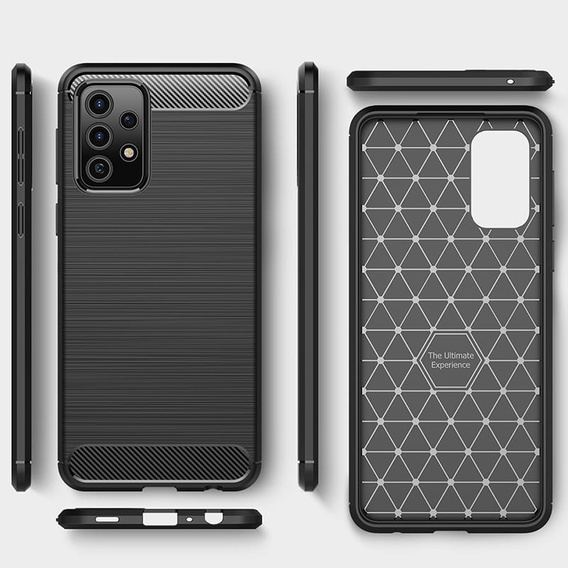 Чoхол до Samsung Galaxy A13 4G, Carbon, чорний