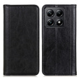 Чoхол до Xiaomi 14T Pro, Wallet Litchi Leather, чорний