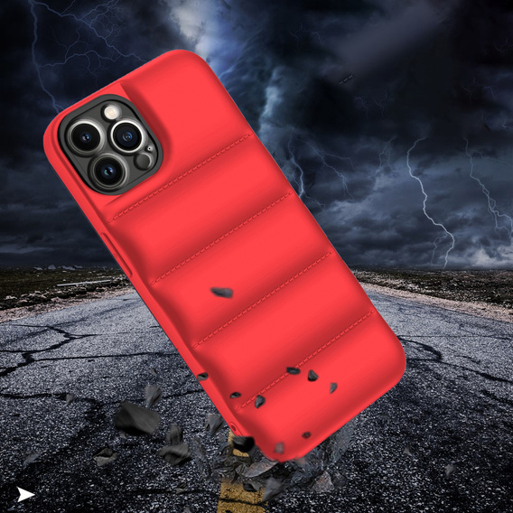 Чeхол ERBORD Puffer Case до iPhone 13 Pro Max, Red