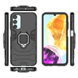 Чехол до Samsung Galaxy M15 5G, Kickstand Ring, чёрный