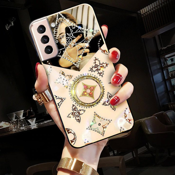 Чехол Fashion до Samsung Galaxy S21+ Plus, розовый
