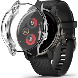 Чехол 2в1 с защитой экрана для часов Garmin Venu 2 Plus, Black