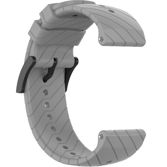 Силиконовый ремешок для Suunto 9 24 mm - Grey