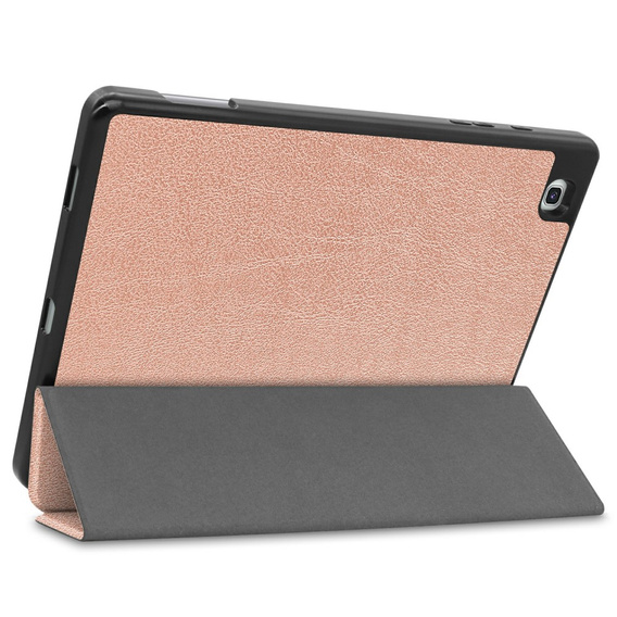 Чохол для Samsung Galaxy Tab S6 Lite, трискладний, рожевий rose gold