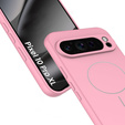 Силиконовый чехол для Google Pixel 10 Pro XL, для MagSafe, розовый