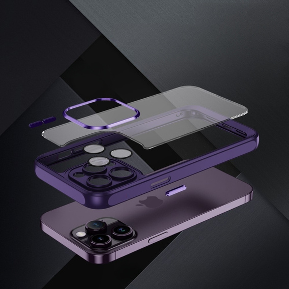Чехол для iPhone 13 Pro, ERBORD Impact Guard, тёмно-фиолетовый