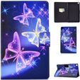 Чoхол до Samsung Galaxy Tab A7 10.4 2020 T500 T505, butterflies, фіолетовий