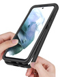 Чехол для Samsung Galaxy S21 FE, Shockproof, с пленкой, синий