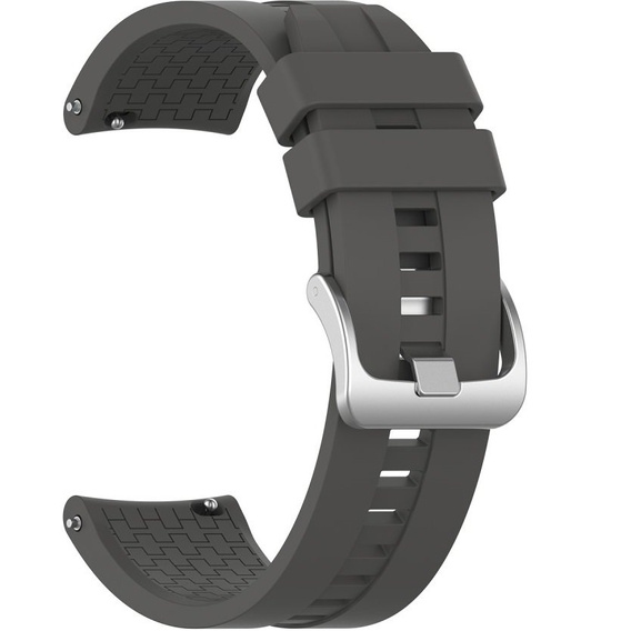 Силіконовий  ремінець для годинника Huawei Watch GT / Watch GT2, Grey