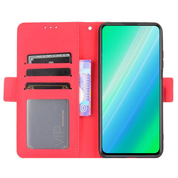 Откидной чехол для Huawei Nova 10 4G, Card Slot, красный