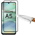 3D загартоване скло для Xiaomi Redmi A5, чорна рамка