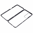 Чехол для Samsung Galaxy A16, Magnetic Dual Glass, чёрный