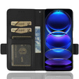 Откидной чехол для Xiaomi Redmi Note 12 5G / POCO X5 5G, Wallet Litchi Magnet, чёрный