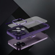 Чехол для iPhone 15 Pro, ERBORD Impact Guard, тёмно-фиолетовый
