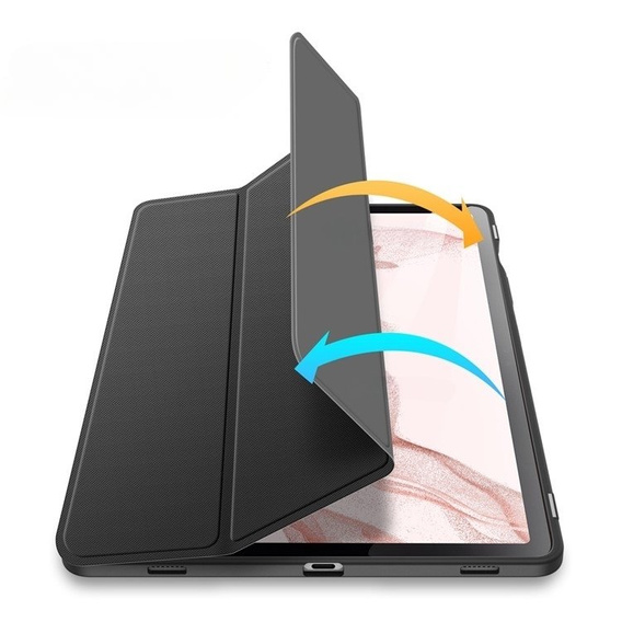 Чехол Dux Ducis для Samsung Galaxy Tab S9 с держателем стилуса, черный