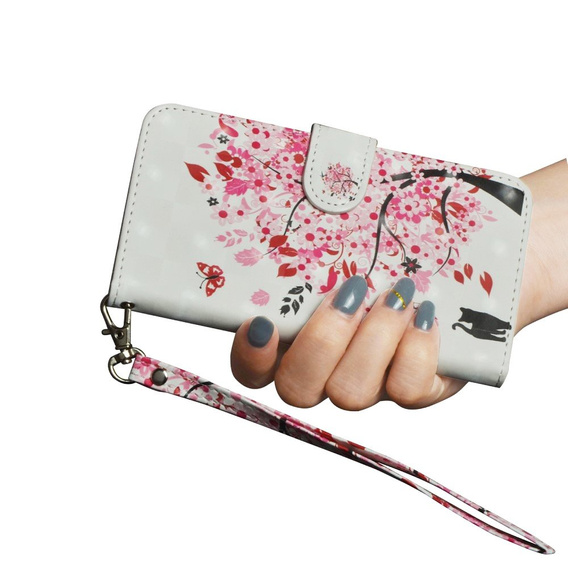 Etui Flexi Book do Xiaomi Redmi 9A, Flower Tree