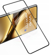 3D загартоване скло для Vivo X200 Pro 5G, чорна рамка