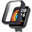 Чехол + стекло 2-в-1 для Xiaomi Redmi Watch 2 Lite, Dark Blue