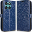 Флип-кейс для Motorola Edge 60 / 60 Fusion, Wallet Rhombus, синий