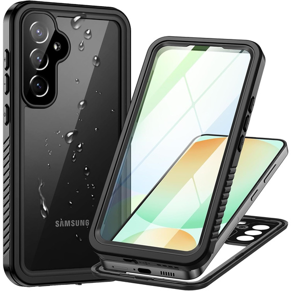 Водонепроницаемый чехол IP68 для Samsung Galaxy S24 FE, Redpepper, чёрный