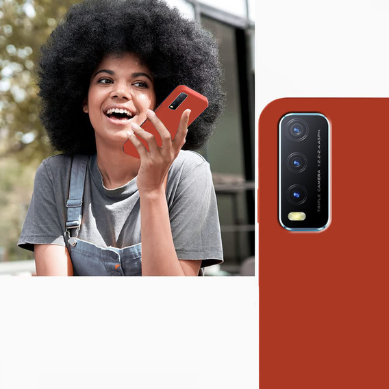 Чoхол до Vivo Y20S / Y11S, Silicone Lite, червоний