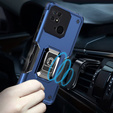 Чoхол до Xiaomi Redmi 10C, Dual-Layer Armor, темно-синій