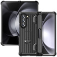 Чехол для Samsung Galaxy Z Fold5 5G, Kickstand, с подставкой и защитой экрана, чёрный