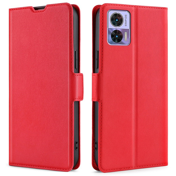 Чохол-книжка для Motorola Edge 30 Neo 5G, Wallet Thin Magnet, червоний
