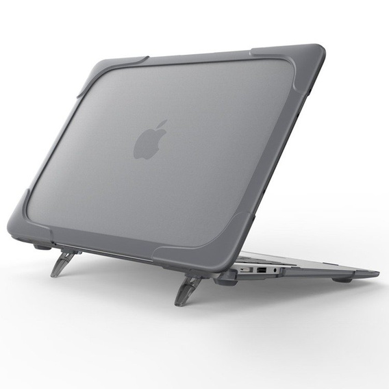 Чехол Kickstand Full Protection для Macbook Air 13 A1369/A1466 - Grey