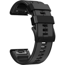 Силіконовий ремінець для Garmin Fenix 26mm, Black