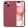 Чoхол до iPhone 15, Silicone Lite, червоний