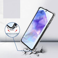 Чехол до Samsung Galaxy M55 5G, Dropproof, прозрачный