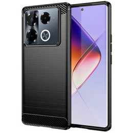 Чoхол до Infinix Note 40 Pro Plus, Carbon, чорний