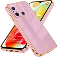 Чехол для Xiaomi Redmi 12C, Glamour CamShield, фиолетовый