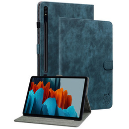 Чехол до Samsung Galaxy Tab S9, Wallet Pen Slot, синий