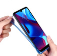 Чехол для Honor Magic 6 Lite 5G, Gradient Dropproof, Фиолетовый / синий