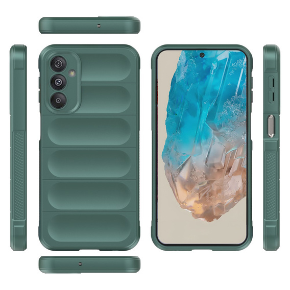 Чехол до Samsung Galaxy M35, Gaming Shockproof, зелёный