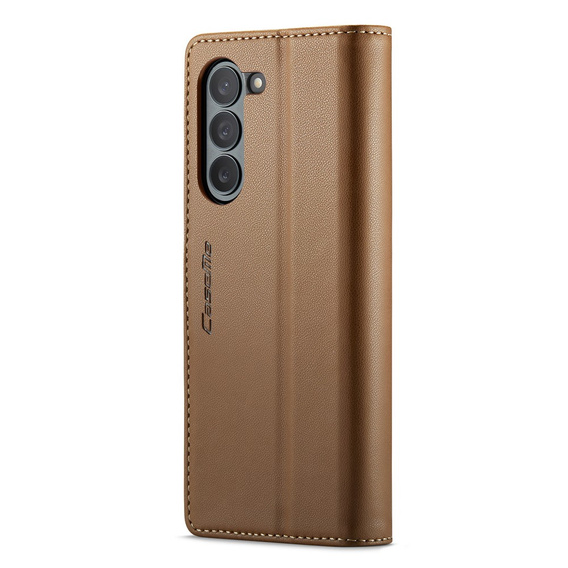 CASEME флип-кейс для Samsung Galaxy Z Fold6 5G, Litchi Wallet, коричневый