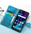 Откидной чехол для OnePlus Nord 4, Mandala, синий