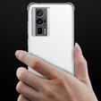 Чехол до Xiaomi Poco F5 Pro, Dropproof, прозрачный