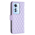 Откидной чехол для Oppo Reno 11F 5G, Wallet, BINFEN COLOR, фиолетовый