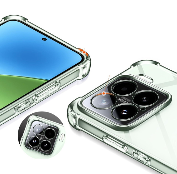 Чoхол до Xiaomi 15, Dropproof, прозорий